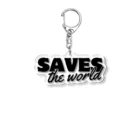 SAVES the WORLDのSAVES2024S.S. アクリルキーホルダー