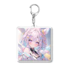 *˚𝔑𝔶𝔲𝔫𝔤𝔢𝔩𝔰 𝔰𝔥𝔬𝔭のパステル猫耳少女① Acrylic Key Chain