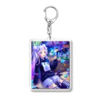 星屑屋魔法雑貨店の販促ちゃん Acrylic Key Chain