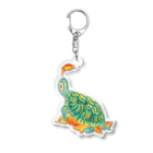 めろんぽっぷのお店だよの春を待つ アカミミガメ 日和 AK Acrylic Key Chain