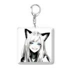 レイカランクの猫ガール Acrylic Key Chain