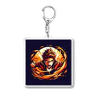 炎のアニメグッズショップの熱血アニメキャラクター オリジナルイラストグッズ Acrylic Key Chain