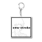 自由帳のアクリルキーホルダー Acrylic Key Chain