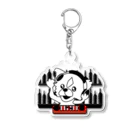 ＤJ犬のチーくんグッズのDJわんこのチーくん Acrylic Key Chain