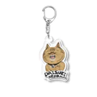 mochi_saburowのだいすきねこちゃん Acrylic Key Chain