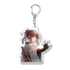 chocotamaの侍女子 Acrylic Key Chain