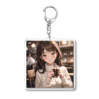 LuckyAngelのchillタイム彼女 Acrylic Key Chain