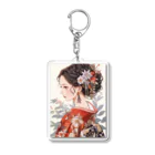 AQUAMETAVERSEの和服姿の女性　sanae 2074 Acrylic Key Chain