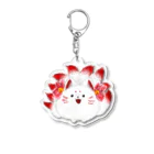 ろきこのお店の九尾のキュゥちゃん Acrylic Key Chain