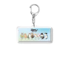 HanaChannel_hogonekoLifeのHana Channel.春のデザイン Acrylic Key Chain