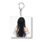 sakaki-tomoeの後ろ姿 Acrylic Key Chain