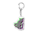 matsuleafのくつしたねこ (未来風) Acrylic Key Chain