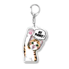 nya-mew（ニャーミュー）のハイタッチ！ニャーちゃん Acrylic Key Chain