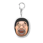 【怒るおじさん】の【笑うおじさん】おかっぱおじさん Acrylic Key Chain