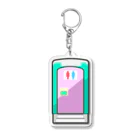 【怒るおじさん】の【トイレ休憩】癒しのトイレボックス Acrylic Key Chain