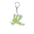 psyupsyuの電撃うさぎ3 Acrylic Key Chain