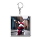 MINIMINI0405の街うさぎ Acrylic Key Chain