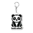 hachi-mitsu3（はちみつ）のhachi-mitsu3 パンダ　panda Acrylic Key Chain