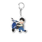 エノキタケのエノモトバイク事件 Acrylic Key Chain