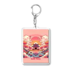 大江戸花火祭りのCelestial Ryujin Realm～天上の龍神領域4 Acrylic Key Chain