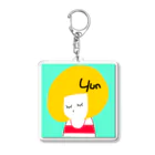 ゆんのゆん氏の肖像画 Acrylic Key Chain