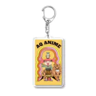 AQAnime ArtShopのAQ ANIME 虎女子 Acrylic Key Chain