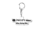 AND-PRODUCTS.COMのクロツグミ BIKES Acrylic Key Chain