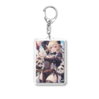 vitamin-powerの癒しのパンダ姉さん Acrylic Key Chain