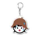 えっちゃんねる/悦子のグッズのえっちゃんサウナグッズ Acrylic Key Chain