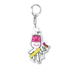 Uoyaのにじいろうちゅうじん Acrylic Key Chain