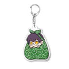 啜の勹己 Acrylic Key Chain