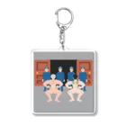 そよかぜの会の露出狂　現行犯逮捕の瞬間 Acrylic Key Chain