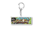 SH1M4CH4Nの柴犬むさしグラフィティ Acrylic Key Chain