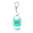 ファンシーショップ プチのクリームソーダ Acrylic Key Chain