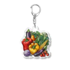 MistyStarkの野菜生活　#001 Acrylic Key Chain