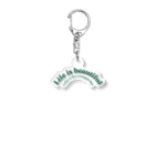 123queseraseraのLife is beautiful goods Acrylic Key Chain