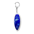 73Blue_risingのイルカのジャンプ Acrylic Key Chain