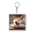 wonderwoofのほっこり柴犬 Acrylic Key Chain