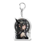 PiNK+18COMiCSのSTeAMPuNK+GOTHiCGiRL_00002 Acrylic Key Chain