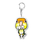 MOUKOのおみせのUSAUSAふぁみりー Acrylic Key Chain