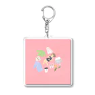 とりやまいろいろグッズの春の音がする Acrylic Key Chain