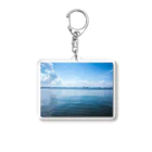 タビサキ写真館の湖上都市遠景 Acrylic Key Chain