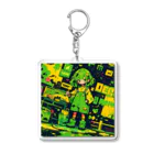 東京少年少女達のペンキガール Acrylic Key Chain