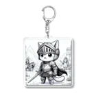 われらちきゅうかぞくのナイト キャッツ(Knight Cats) Acrylic Key Chain