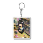 ハンドメイド愛やさんの街のリボン屋さん Acrylic Key Chain