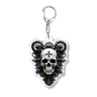 PiNK+18COMiCSのSTeAMPuNK+SkULL_00002 Acrylic Key Chain