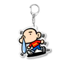 ゴルフバカイラストレーター野村タケオのNOM SHOPのタレちゃん　グッズ Acrylic Key Chain