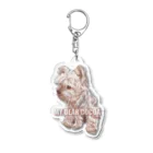 mei’s_atelier_shopのYorkie 雑貨 Acrylic Key Chain