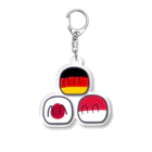 Shop of Haatania Ball (Polandball)のﾎﾟｰﾗﾝﾄﾞﾎﾞｰﾙ色々 Acrylic Key Chain