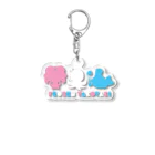 Scream♂ゲームCHショップのFrozen Takoyaki Logo Acrylic Key Chain